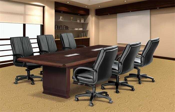 会议室木饰面装修效果图 会议室木饰面装修效果图