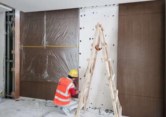 饰面板现场安装施工 饰面板现场安装施工