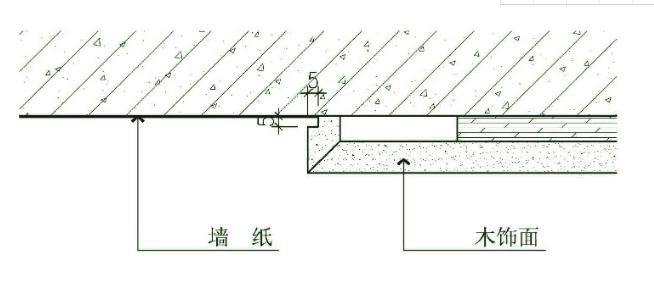 木饰面与墙面壁纸、壁布(乳胶漆)收口.jpg 木饰面与墙面壁纸、壁布(乳胶漆)收口.jpg