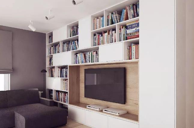 客厅+书柜木饰面设计.jpg 客厅+书柜木饰面设计.jpg